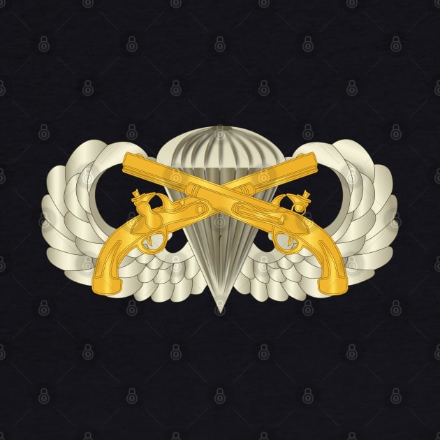 Military Police Branch w Basic Airborne Badge wo Txt by twix123844